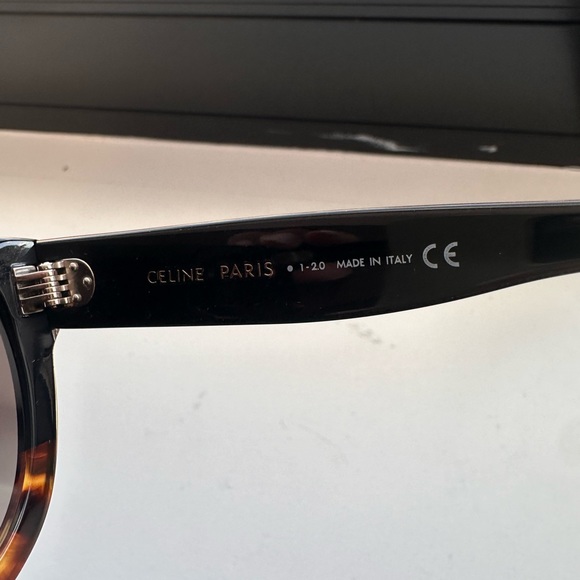 Celine Aviator Acetate Sunglasses - Picture 4 of 11